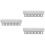 3Sets Multi-Functional White Wall Key Holder Rack with Strong Adhesive 7