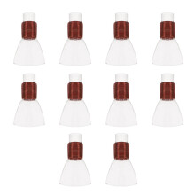 30Pcs Plastic Suona Reeds White Lightweight Musical Reed Accessories