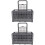 2Pcs Dishwasher Basket ABS Multipurpose Small Storage with Drain Holes 4
