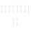 10 Pcs Supplies Plastic Student Ruler Square White 3