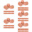 100 Pcs Mini Bricks Crafts Bulk Mud 9