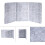 Foldable Aluminum Splatter Guard with Nonstick Grease Shield, 3Sided Stove Protector 33'x15.4' 2