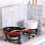 Foldable Aluminum Splatter Guard with Nonstick Grease Shield, 3Sided Stove Protector 33'x15.4' 3