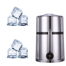 Ice Crusher and Ice Shaver with Stainless Steel Hand Crank for Fast Ice Shaving at Home or Commercial