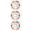 3Pcs Assorted Color Plastic Golf Tees Durable Unbreakable Lightweight 4