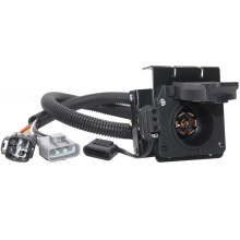 Trailer Wiring Harness Dual Output 7 Way RV Blade and 4 Way Flat for Toyota 4Runner Lexus GX 460