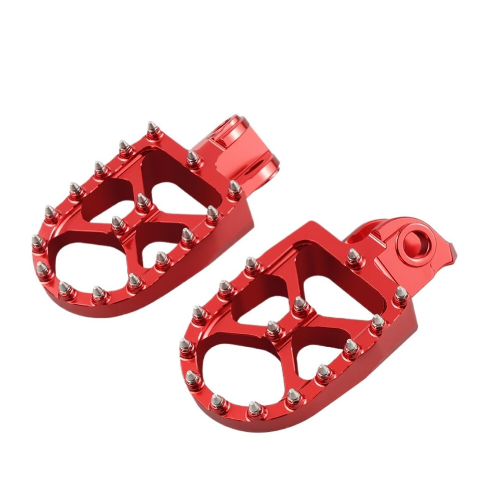 Motorcycle Foot Pegs For Ktm Exc Sx Sxf Xcw 19982016 Cnc Alloy Antislip Offroad Pedals Red 9053599193494