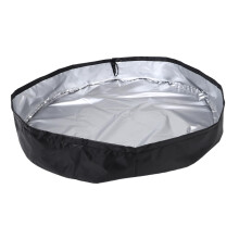 Outdoor Tub Cover Waterproof Barrel Lid UV Sun Protection Winter Snow Shield Dustproof Large Height