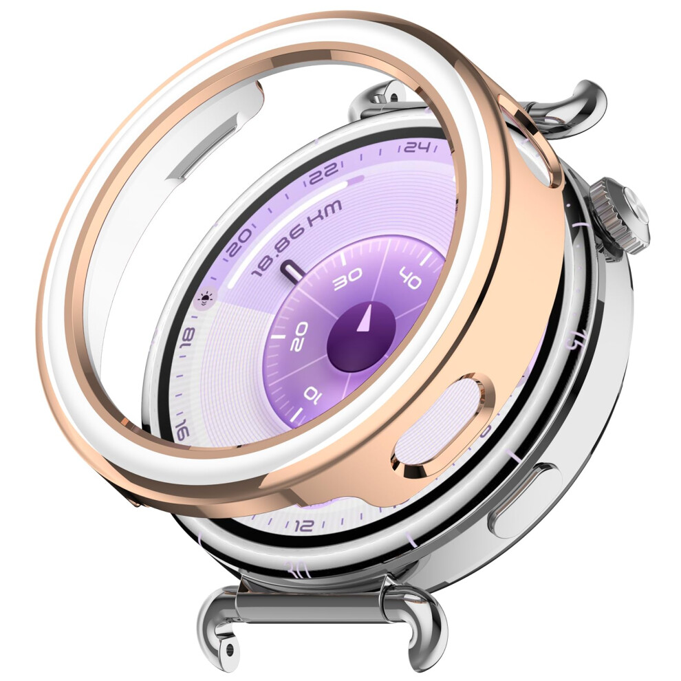 Case With Scratchresistant Protection For Huawei Watch Gt6 41Mm, Rose Cover For Huawei Watch Gt5 41Mm Gold 9070919988714