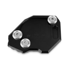 Kickstand Extension Side Stand Enlarger Plate 20082015 Strong Grip Stability Black for BMW F800GS