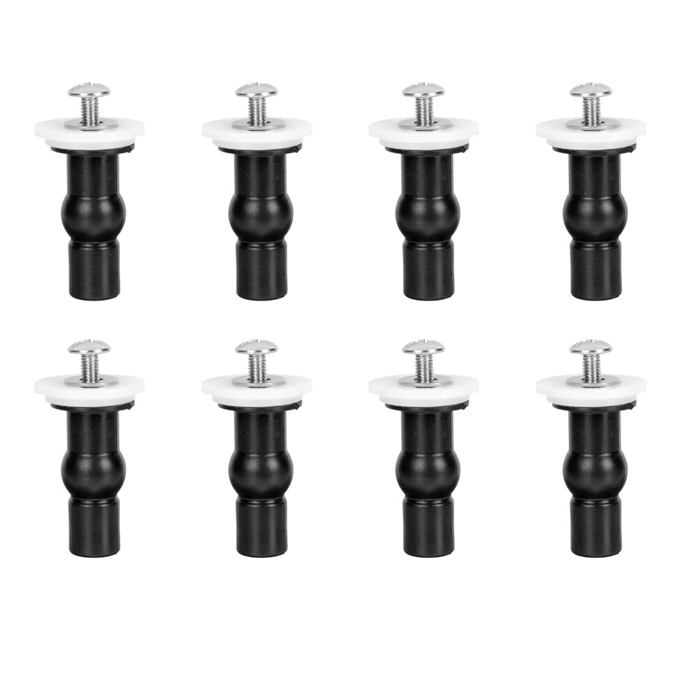 8Pcs Durable Toilet Seat Bolts And Mounting Screws For Secure Moisture Resistant Installation 9174973514312