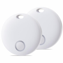 Bluetooth Luggage Tracker 2 Pack Compatible with Apple Find My, Smart Tag for Keys Wallet and IP67 Waterproof