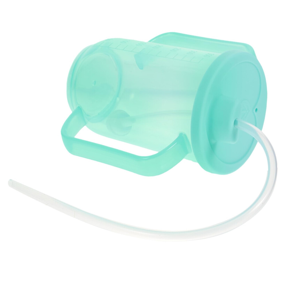 Unbreakable Drinking Cup with Straw Spill Proof Lightweight for Disabled and Elderly Adults