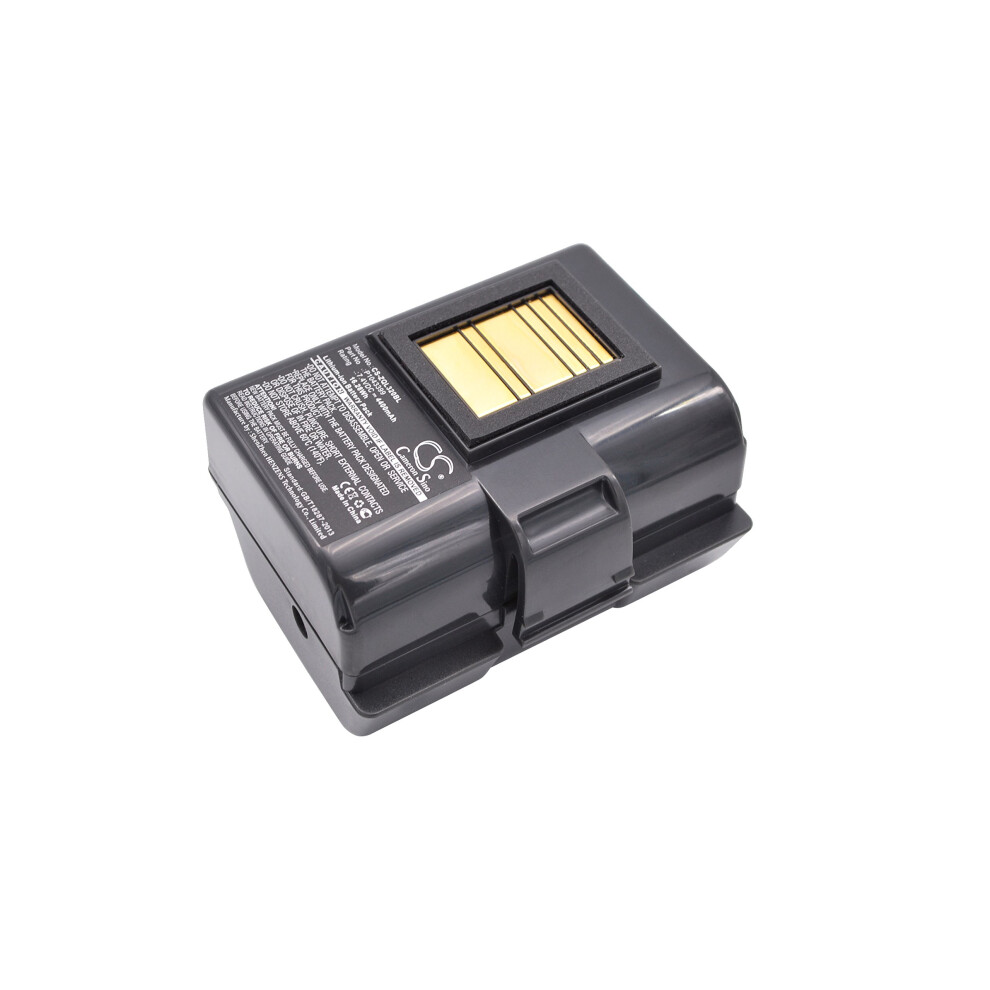 Battery 4400Mah For Zebra Printer Zq620 Zq610 Qln320hc Qln220 Zq510 Zq520 Extended Life Replacement 9044945413564