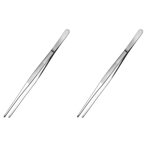 2Stk Hochwertige Eiszange Silber Für Eiswürfel Und 1