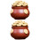 2Pcs Multipurpose Cornucopia Statue Clay Tea Pet Tea Table Decor 6