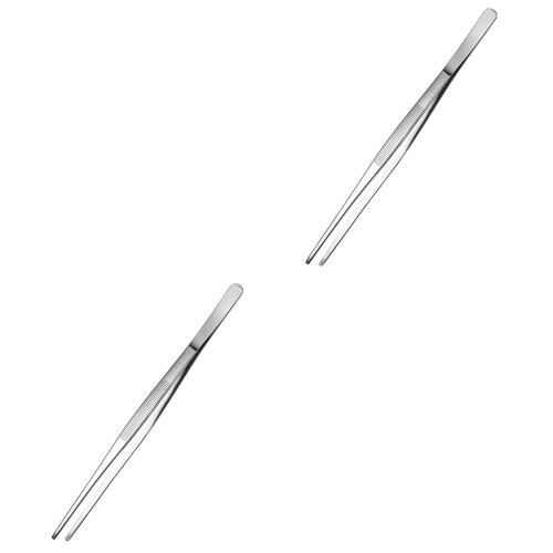 2Stk Hochwertige Eiszange Silber Für Eiswürfel Und 2