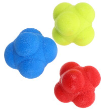6Stk Reaktionsbälle Hexagonal Bunt Für Koordination Fitness Und Sport