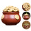 2Pcs Multipurpose Cornucopia Statue Clay Tea Pet Tea Table Decor 10