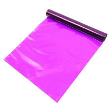 2Stk Lila Geschenkverpackung Cellophanfolie Opp Für