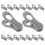 150Pcs Heavy-Duty Grey Plastic Clothes Clips Wind-Proof Clothes Pegs 2