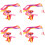 24Stk Tanzbänder Für Kinder Rhythmen Sticks 6