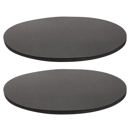 100Stk Runde Schwarze Malpappe Dickem Papier Für 1