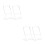 4Stk Acryl Schildhalter Transparent Praktischer Display 5