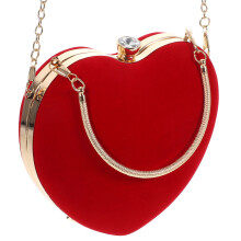 2Stk Damen Abendtasche Rot Elegant Für Hochzeit Party