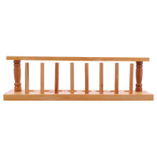 2Stk Beige Holz Reagenzglas Organizer Laborhalter Für Unterricht