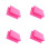 8Pièces Mousse Perlée Rose Pour Doublure Et Projet 3
