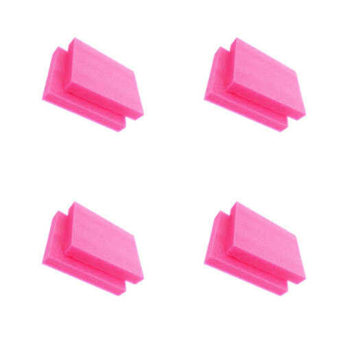 8Pièces Mousse Perlée Rose Pour Doublure Et Projet 2