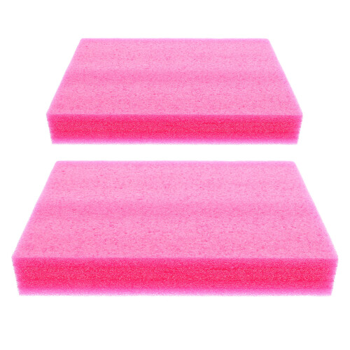 8Pièces Mousse Perlée Rose Pour Doublure Et Projet 1