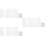 3Ensembles Kit DIY Miniatures Blancs Pour Maquettes De Sable 9