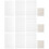 3Ensembles Kit DIY Miniatures Blancs Pour Maquettes De Sable 10