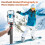 62' Phone Tripod Selfie Stick with Light, 360 Rotation, Remote Control, for iPhone, Android, GoPro 3