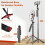 62' Phone Tripod Selfie Stick with Light, 360 Rotation, Remote Control, for iPhone, Android, GoPro 2