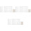 3Ensembles Kit DIY Miniatures Blancs Pour Maquettes De Sable 6