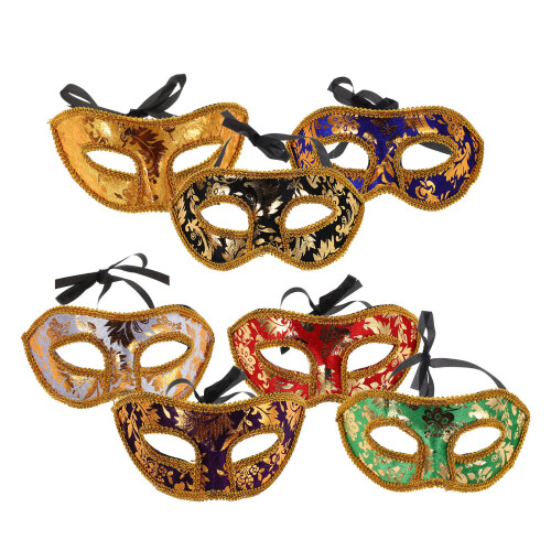 35Pcs Lightweight Plastic Masquerade Masks for Adults Assorted Colors 2