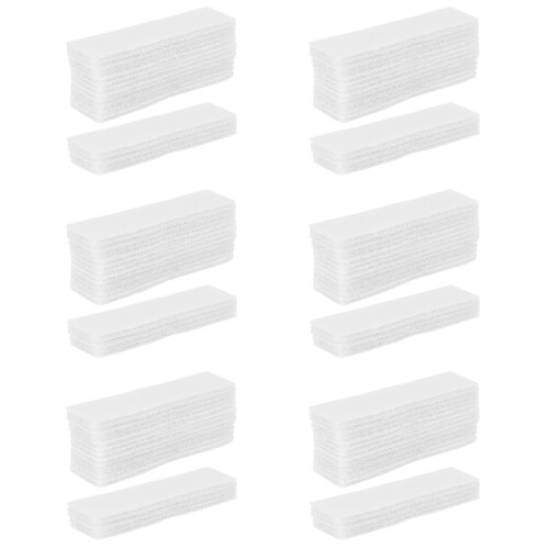 96Pièces Bande De Fixation Adhésive Blanche Pour Usage 2