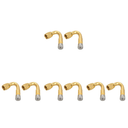 8Pièces Valve Extender 45 En Cuivre Pour Accessoires Auto 2