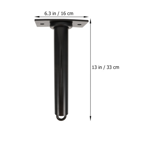 1Pièces Support Haltères Noir Rack De Rangement Multifonction 1