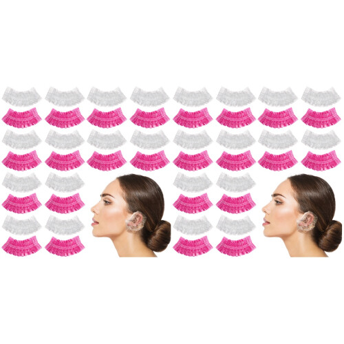 400Pièces -Oreilles Jetables Résistants Pour Douche Et 1