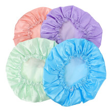 8Pièces Bonnets Bain Femme Multi-Usage Confortables Couleurs Assorties