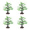 4Pcs Miniature Trees for Home Landscape Model 7