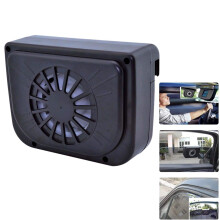 Solar Powered Car Fan with Fast Air Circulation and Odor Removal for Car Window, Truck, SUV