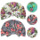 2Pièces Bonnets Bébé En Extensible Pour Et Bain Assortis 9