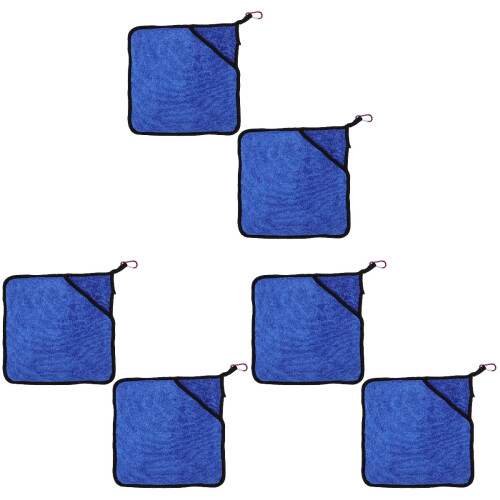 6Pièces Serviettes De Doubles Couches Anti-Coupure 2
