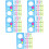 60Pièces Modèles Kids Plastique Fin Découpage Solide 9