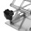 support en inoxydable plateau élévateur manuel 200x200 mm 7